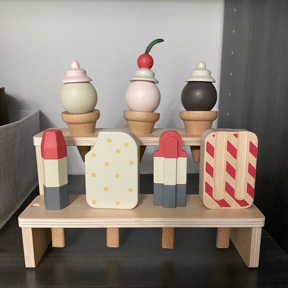 Hearth & Hand Toys Hearth Hand With Magnolia Wood Play Kitchen Ice